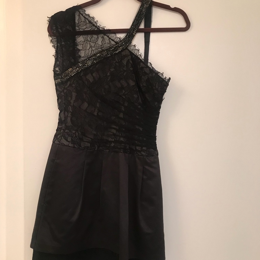BCBG Timeless Black Lace Dress